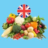 Vegetables in English Language on 9Apps