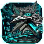 3D Iron Wolf Keyboard Theme on 9Apps