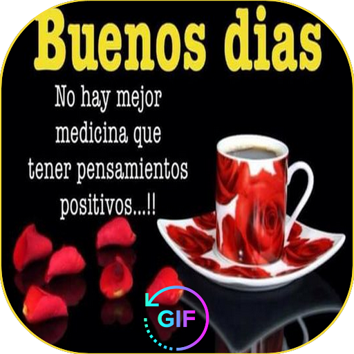 Buenos dias Buenas tardes y Buenas noches Gifs icon