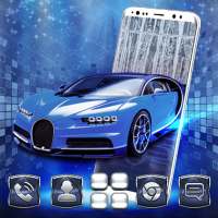 Blue Sport Car Launcher Theme on 9Apps