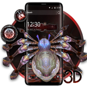 3D Horror Dark Spider Theme icon