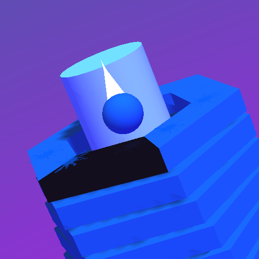 color drop jump stack mania ball pop 3d new game icon