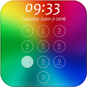 Lock Screen Clock icon
