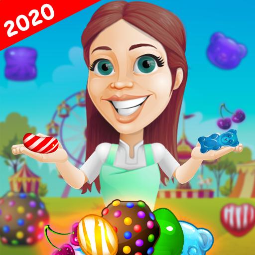 Magic Sugar Blaster: Free Candy Games Offline icon