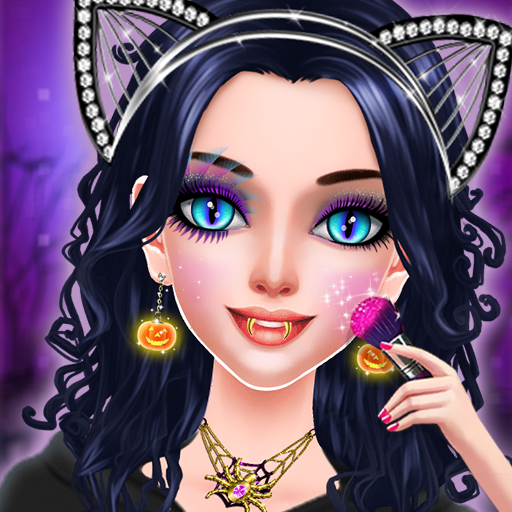Halloween Makeup Salon : Dressup Games For Girls icon