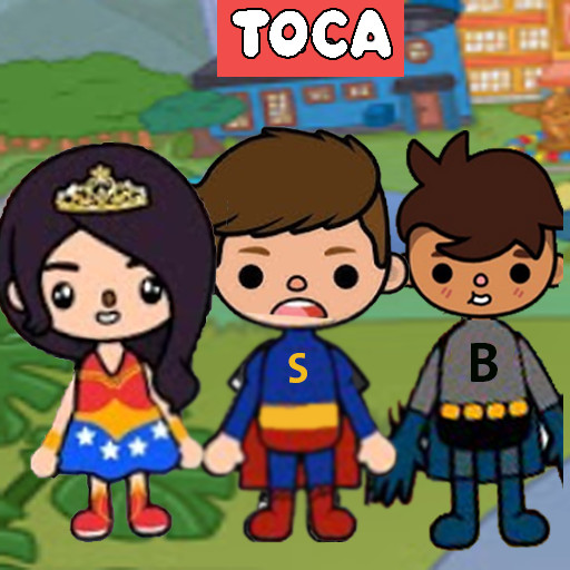 Super Toca Life Heroes - City World Town Guide icon