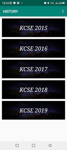 KCSE PASTPAPERS स्क्रीनशॉट 2