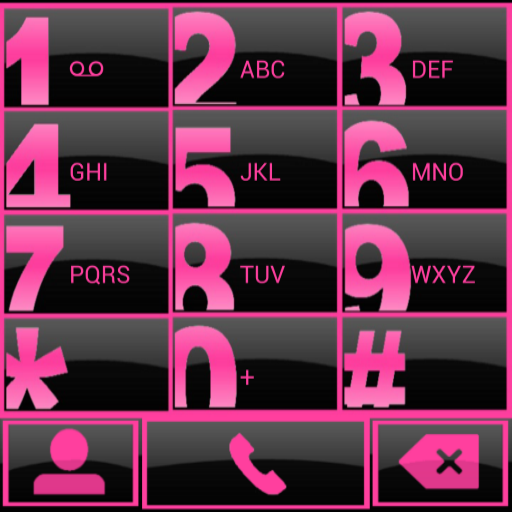 THEME BIG PINK FOR EXDIALER icon