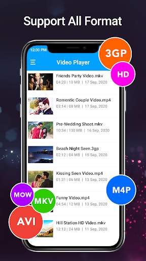 Video Player All Format for Android screenshot 1