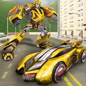 Grand City Crime Robot Transforming Hero Gangster icon