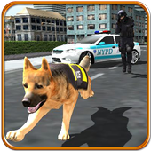 Police Dog Chase Criminal 3D icon