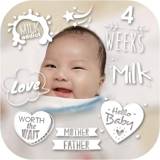 Baby Photo Editor - Sticker Baby