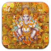 Keyboard theme of the god of elephants and wisdom on 9Apps