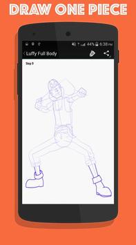 Learn To Draw Luffy OP screenshot 4