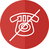 حجب رقمك عندما تتصل Prank أيقونة