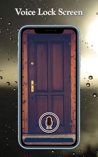 Stylish Voice Lock Screen: Door Screen Lock screenshot 1