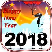 Happy New Year 2018 on 9Apps