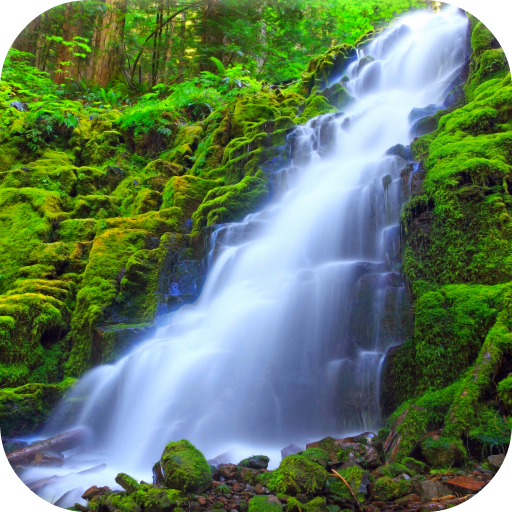 Waterfall Video Wallpaper Free icon