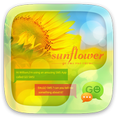 (FREE) GO SMS SUNFLOWER THEME icon
