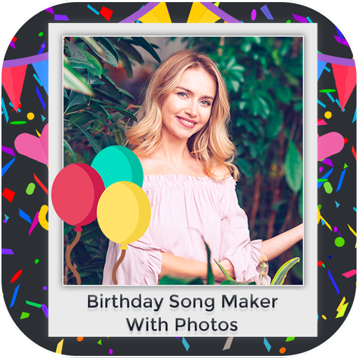 Birthday Name Song Photo Slideshow &amp; Video Maker icon