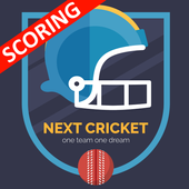 Next Cricket - Scoring App with Test Match Support icon