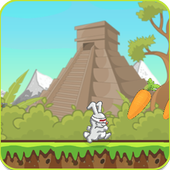 Adventure Bunny Run in jungle icon