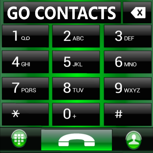 THEME GO CONTACTS AERO GREEN icon