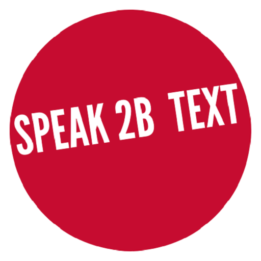 Speak 2B Text icon