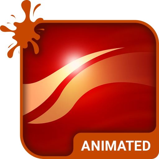 Flash Waves Animated Keyboard  icon