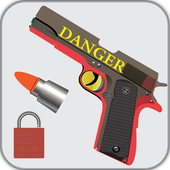 Pistol Screen Locker icon