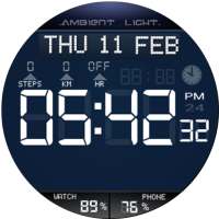 Ambient Light Watch Face Free