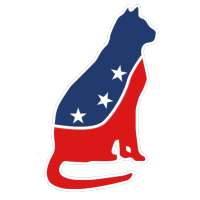 Patriotic Cat Fireworks LWP