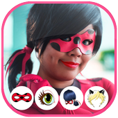 Ladybug And Cat Photo Editor icon