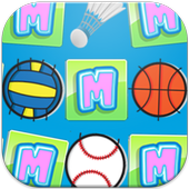 Sports Memory: Matching Game आइकन