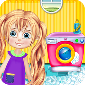 My House Washing Machine: Kids Laundry Game icon
