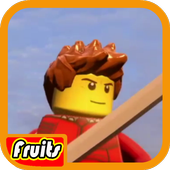 ikon Fruits Lego Red Ninja