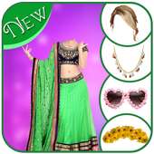 Women Lehenga Choli Photo Editor on 9Apps