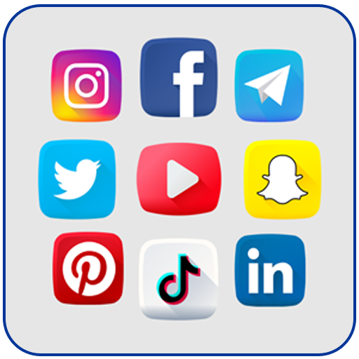 All social media and social networks in one app icon