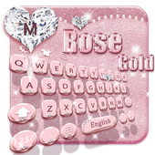 Rose Gold Keyboard Theme icon