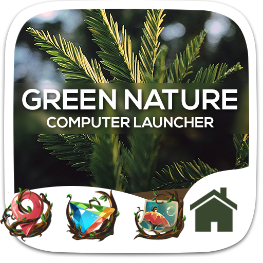 Green Nature Theme For Computer Launcher icon