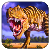 Dinosaur attack Sim: Jurassic icon