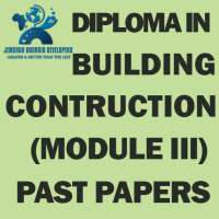 DIPLOMA IN BUILDING CONSTRUCTION MODULE III on 9Apps