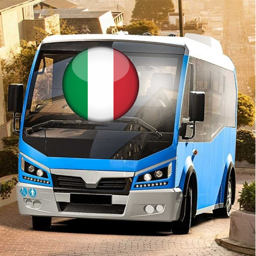 Autobus Di Servizio Di Trasporto Minibus icon