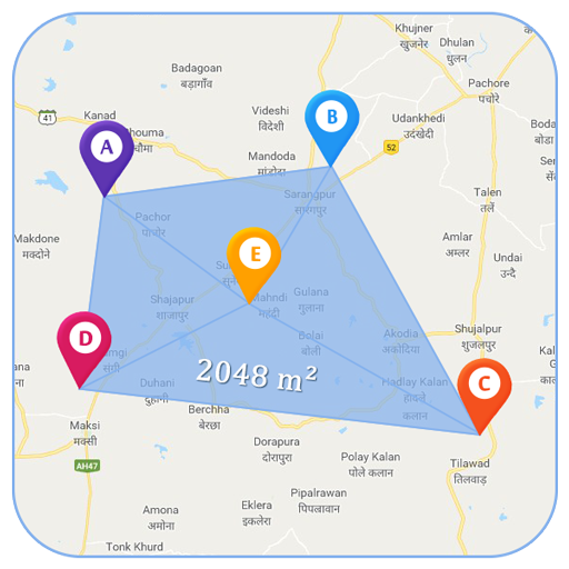 GPS Fields Area Measurement : GPS Area Calculator icon