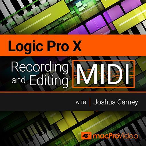 Recording and Editing MIDI Course For Logic Pro X icon