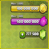 Hack for coc &amp; Free Gems (PRANK) icon