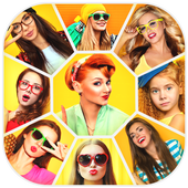1000  Shape Photo Collage icon