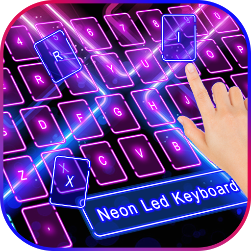 Neon LED Keyboard - RGB Lighting Colors Keyboard icon