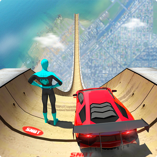 Superhero Games - Mega Ramp icon