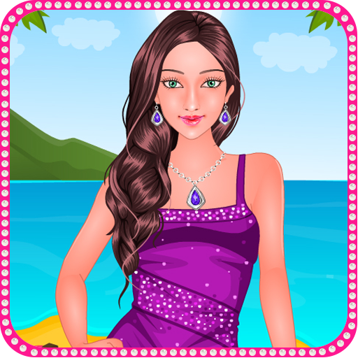 Princess summer makeup salon icon